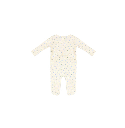 PETITE FLORAL FOOTIE