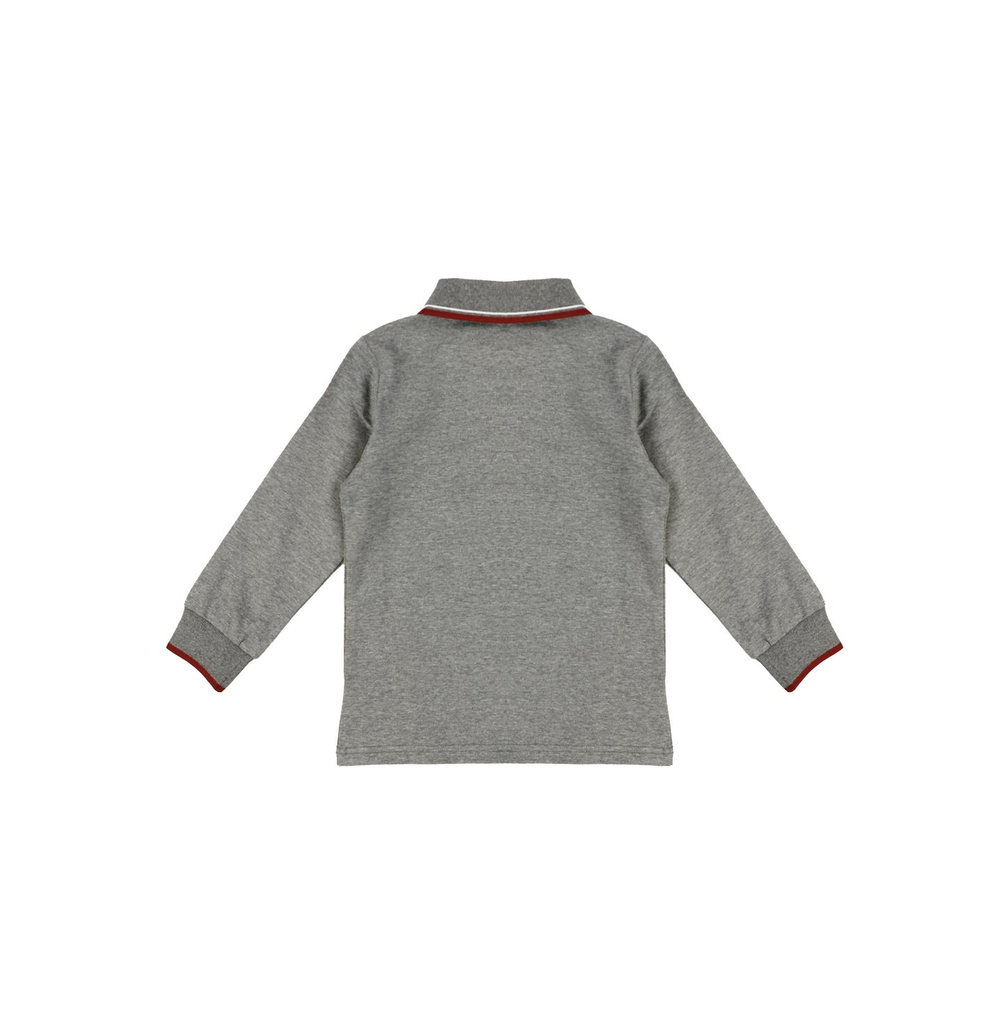 PIQUE STRIPE COLLAR POLO