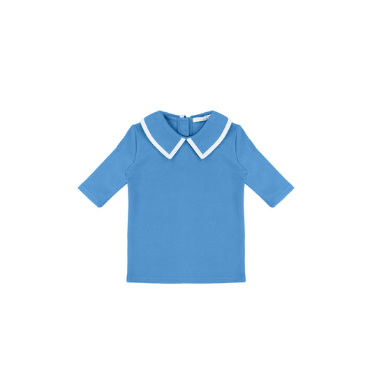 3/4 SLEEVES PIQUE TOP