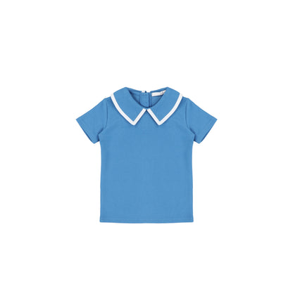 SHORT SLEEVES PIQUE TOP