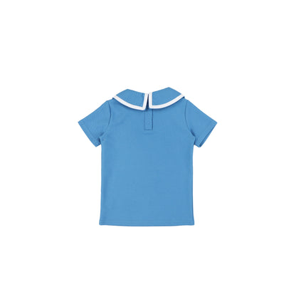 SHORT SLEEVES PIQUE TOP