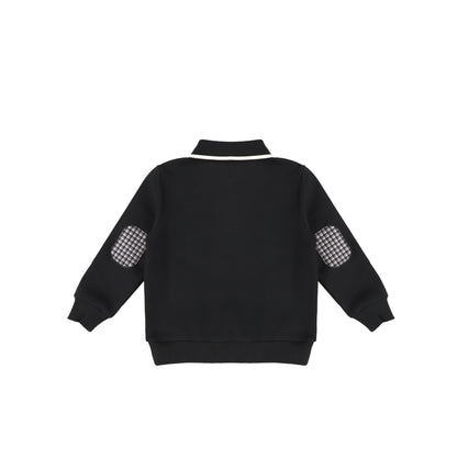 PLAID PATCH POLO