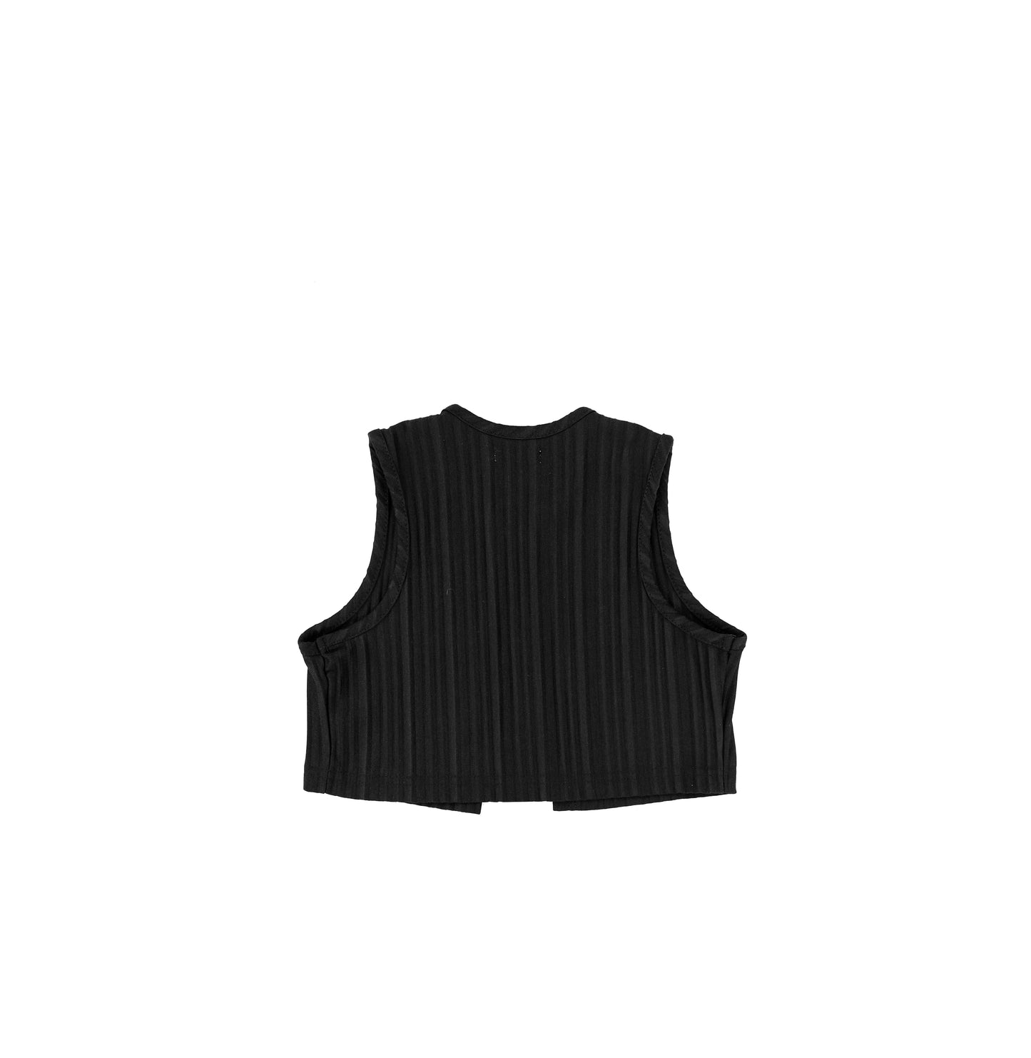PLEATED VEST