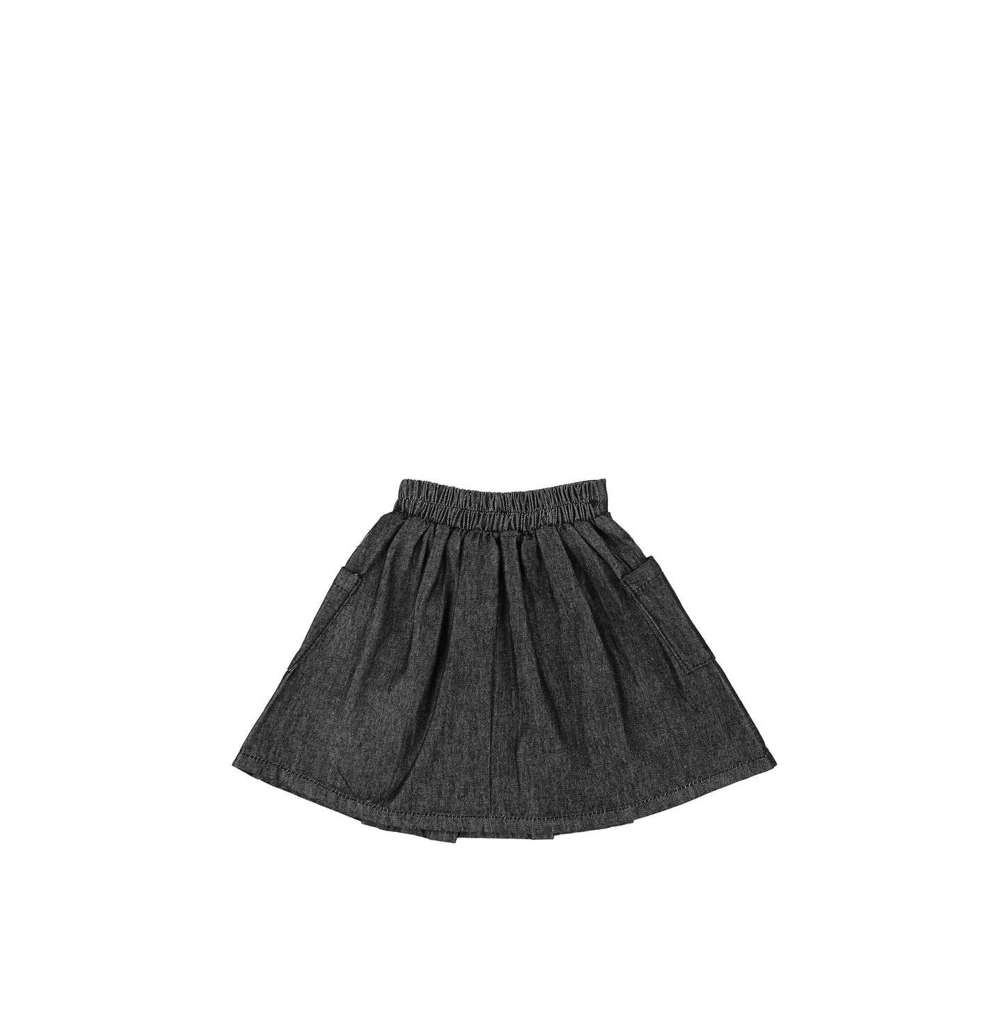 POCKET PLEATED SKIRT