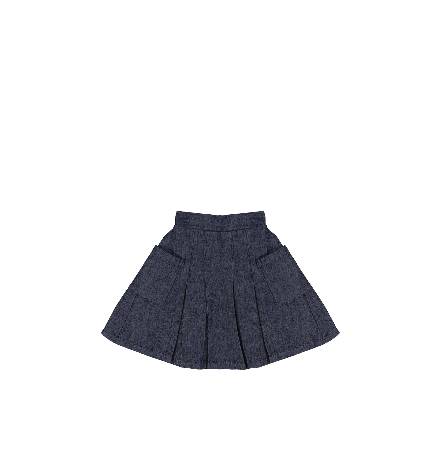 POCKET PLEATED SKIRT