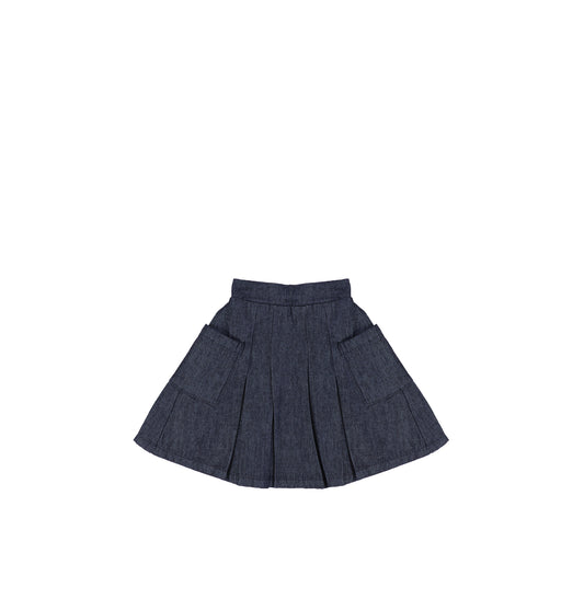 POCKET PLEATED SKIRT