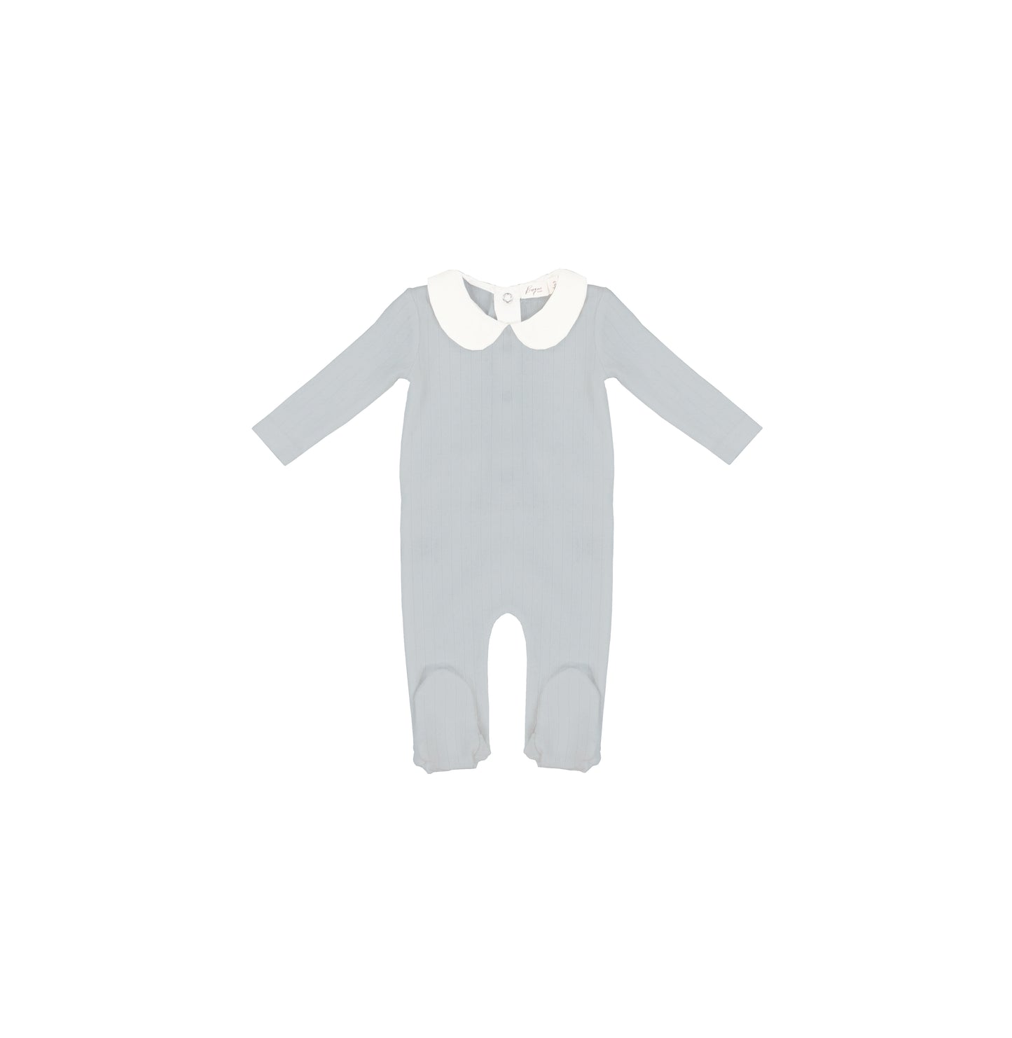 POINTELLE COLLAR FOOTIE