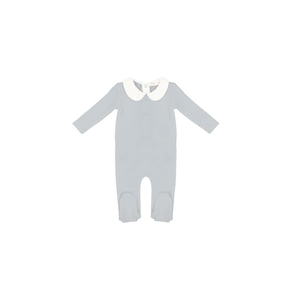 POINTELLE COLLAR FOOTIE