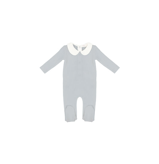 POINTELLE COLLAR FOOTIE