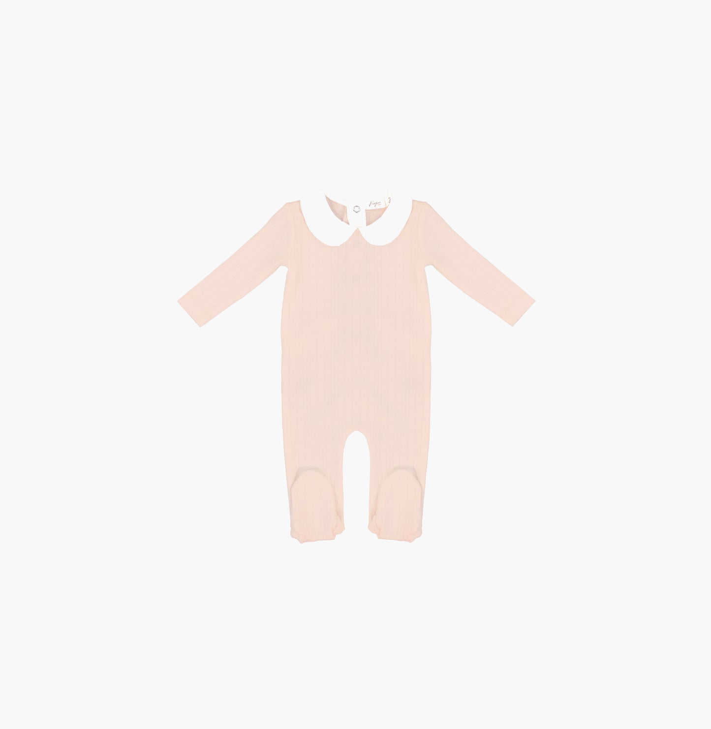 POINTELLE COLLAR FOOTIE