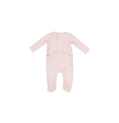 POINTELLE WRAP FOOTIE