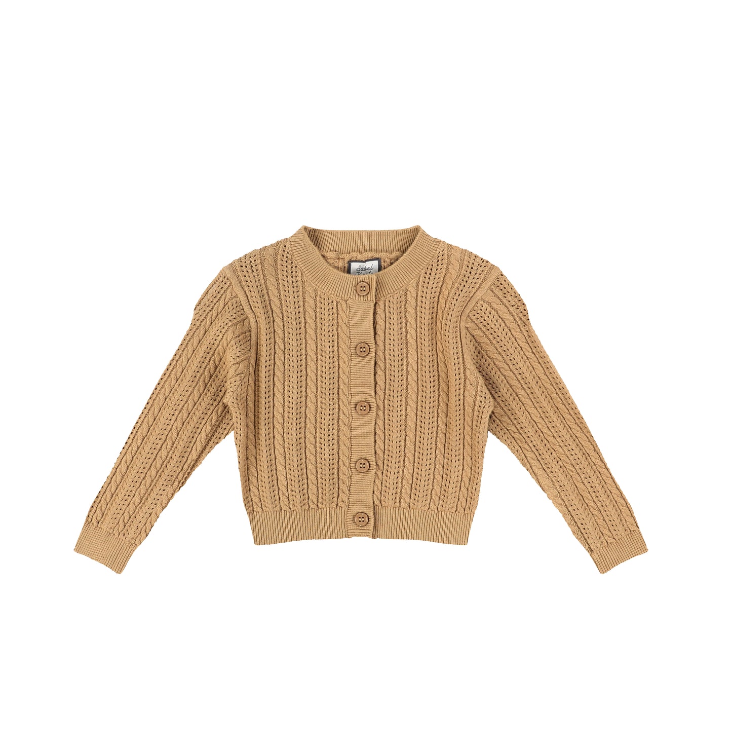 POINTELLE KNIT CARDIGAN