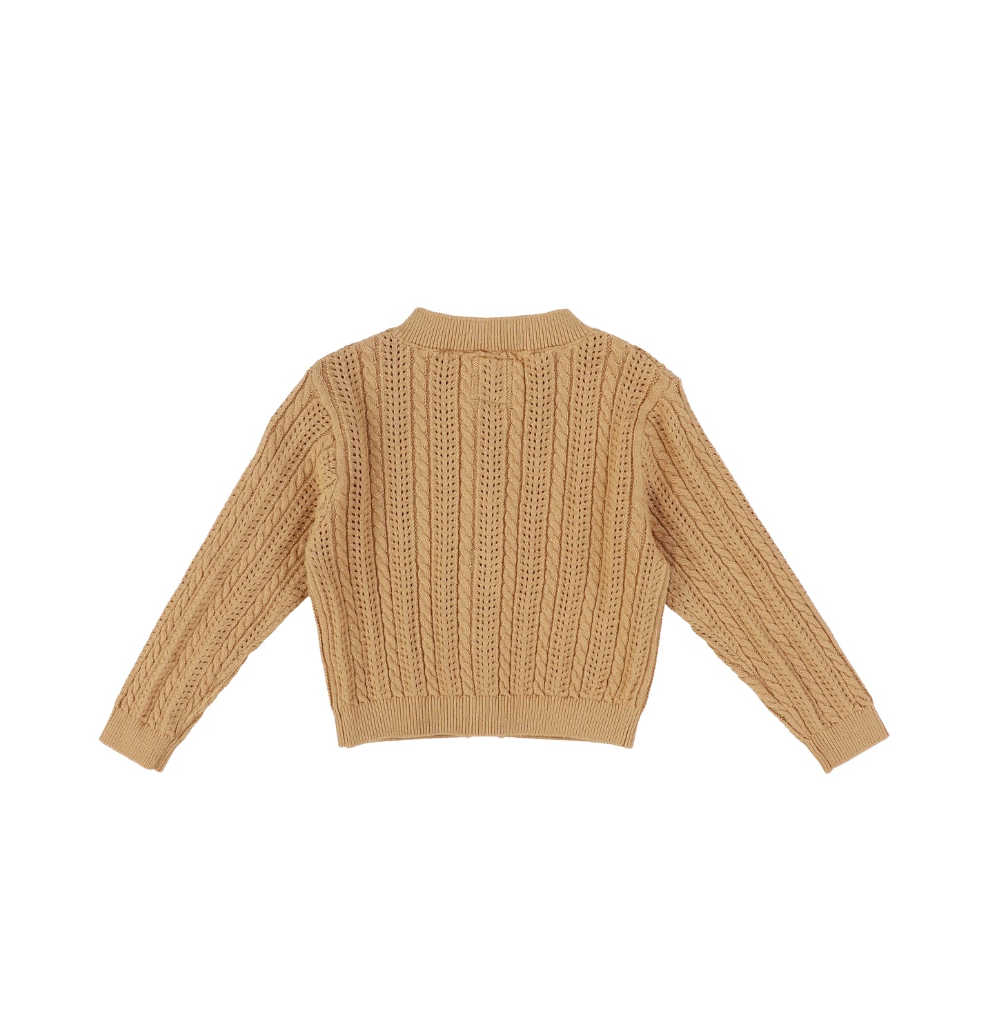 POINTELLE KNIT CARDIGAN