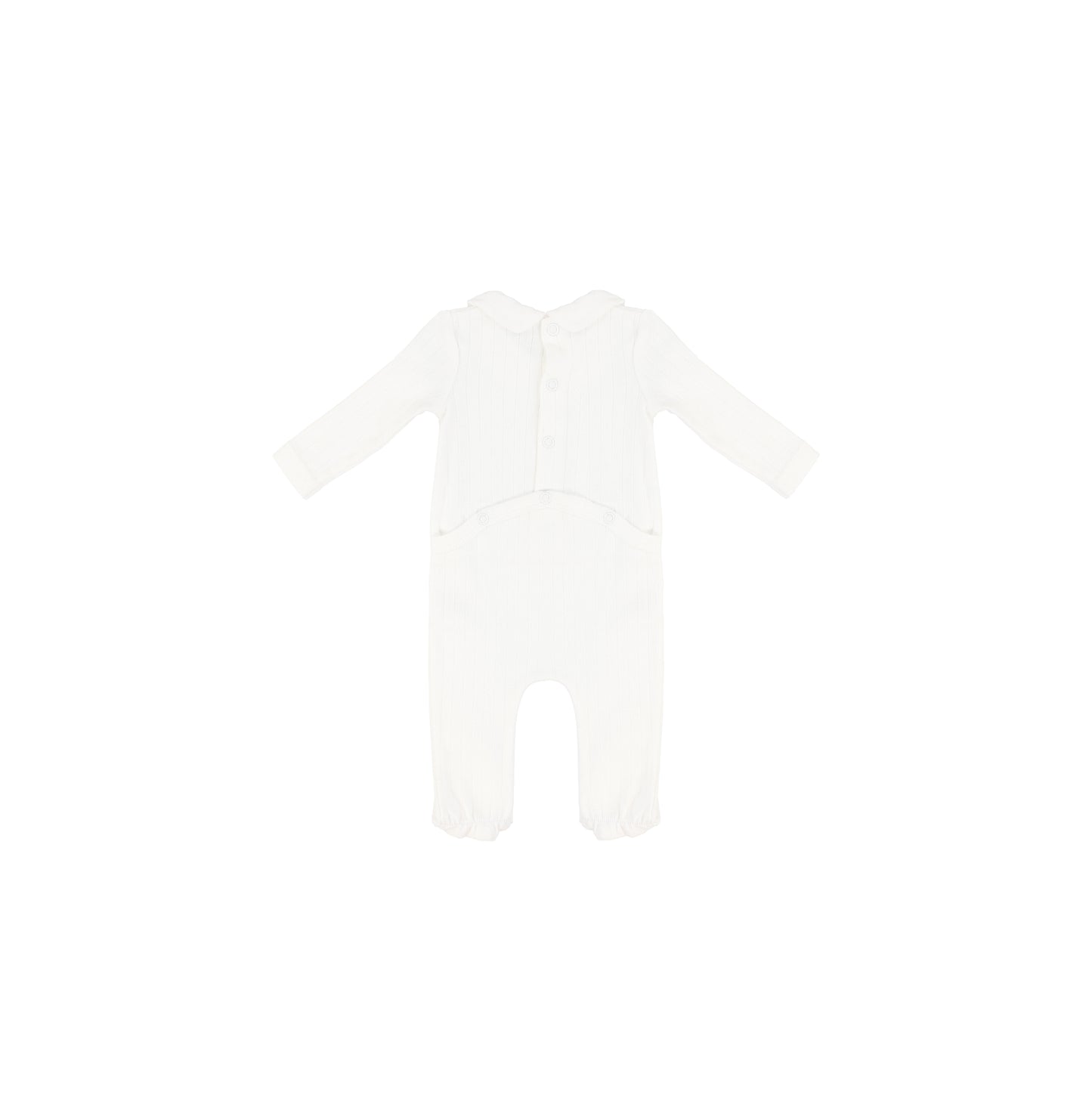 POINTELLE COLLAR FOOTIE