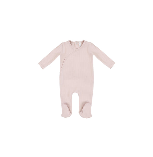 POINTELLE WRAP FOOTIE