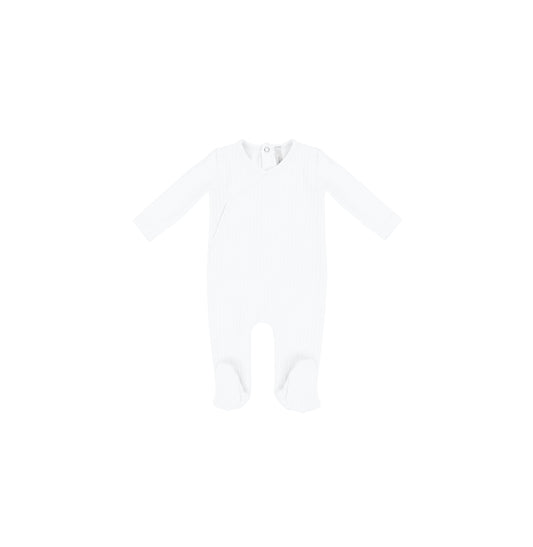 POINTELLE WRAP FOOTIE