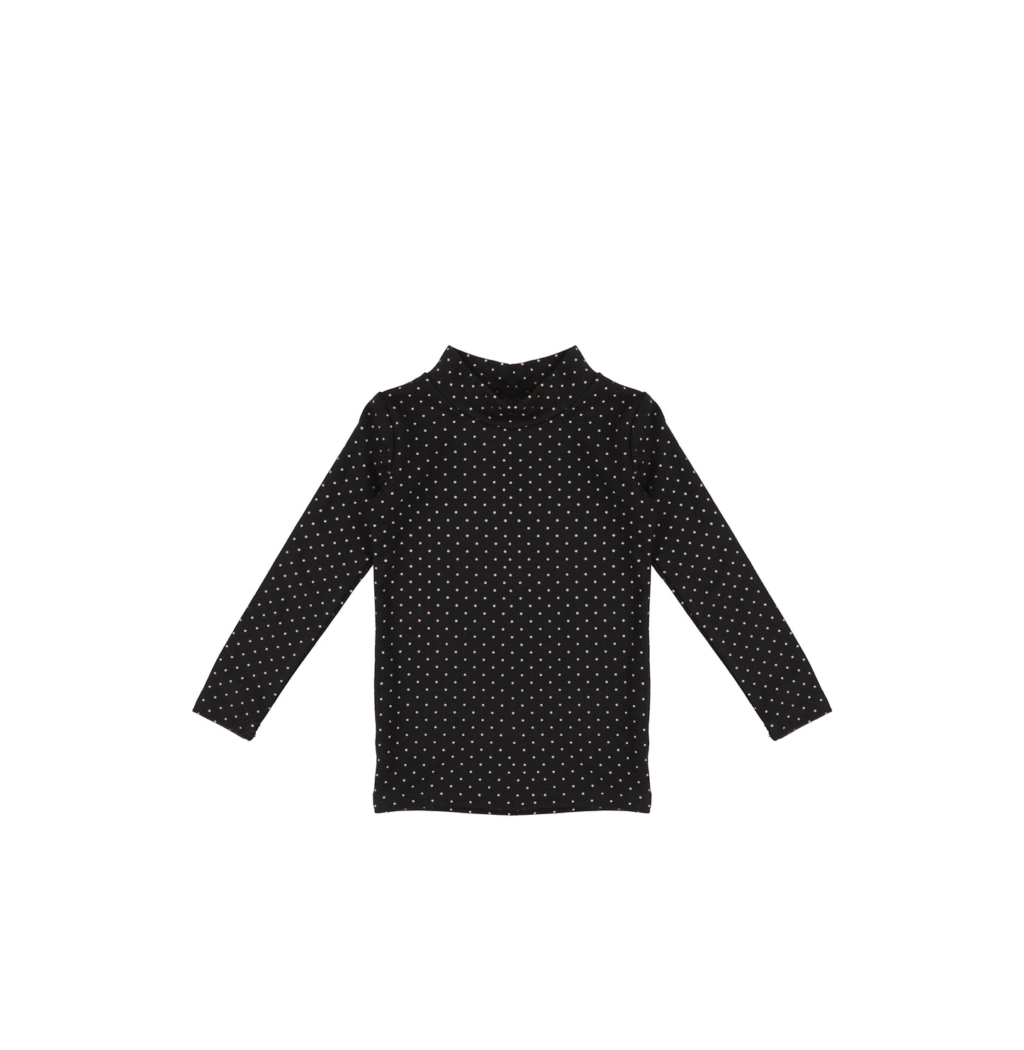 POLKA DOT MOCKNECK