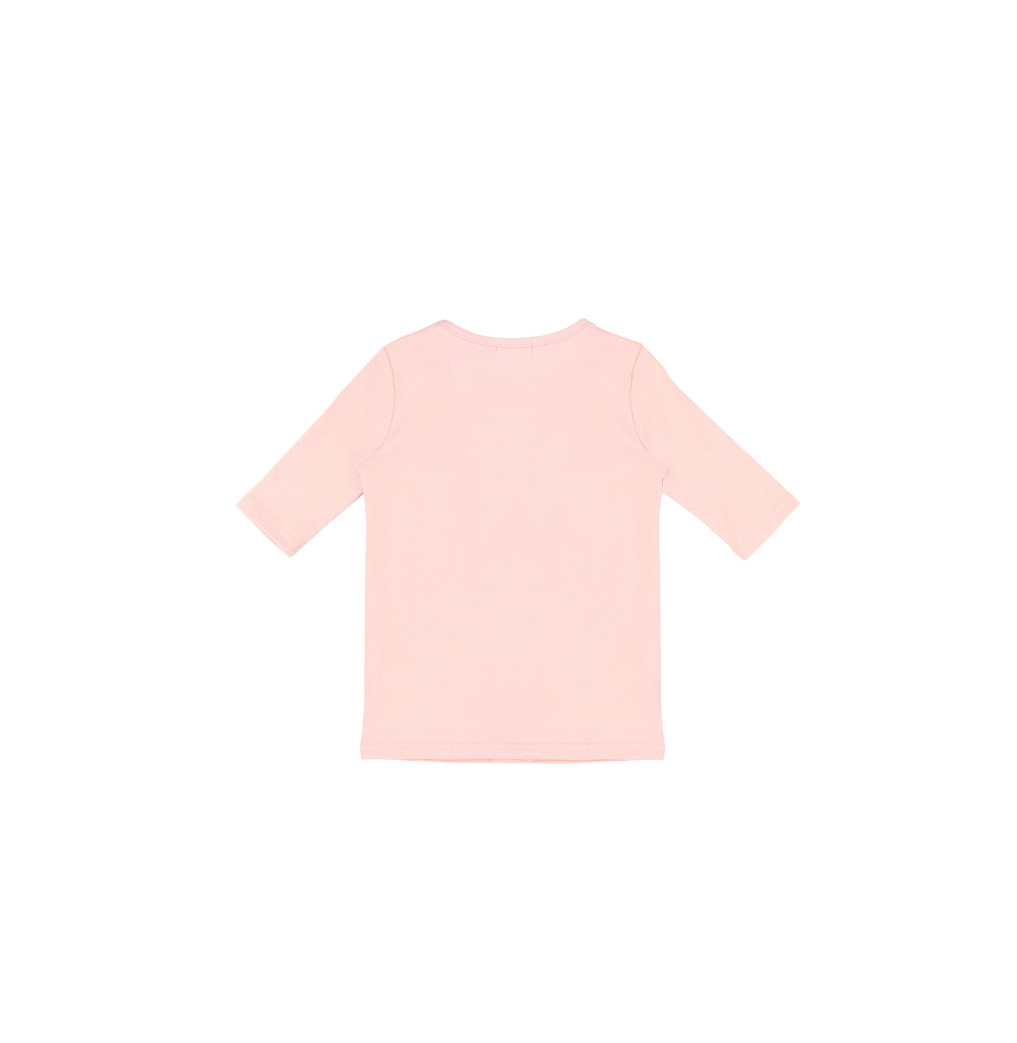 3/4 SLEEVES PRINTED BOW TSHIRT