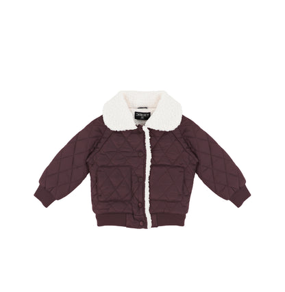 QUILTED COLLAR JACKET