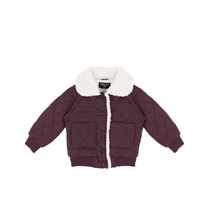 QUILTED COLLAR JACKET