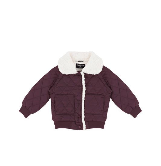 QUILTED COLLAR JACKET