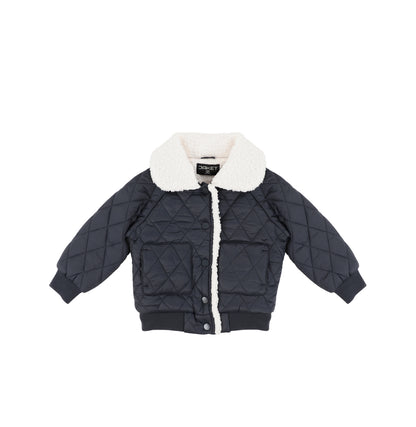 QUILTED COLLAR JACKET