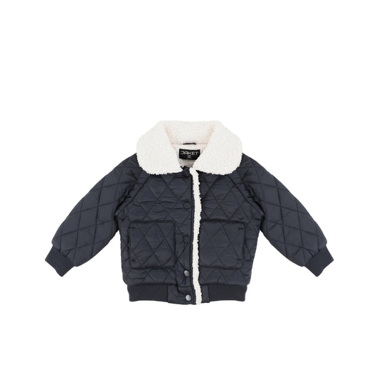 QUILTED COLLAR JACKET