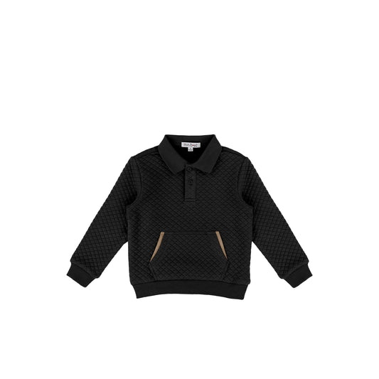 QUILTED POCKET POLO
