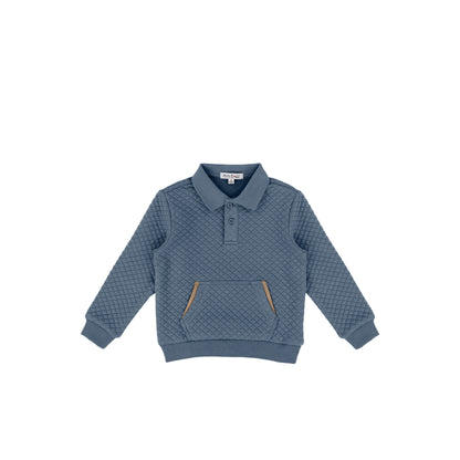QUILTED POCKET POLO