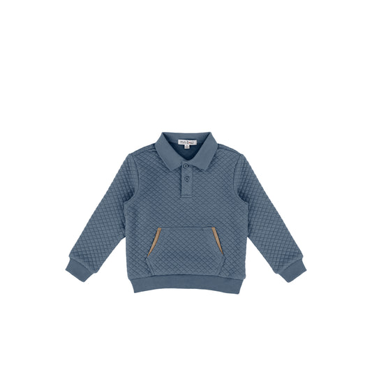 QUILTED POCKET POLO
