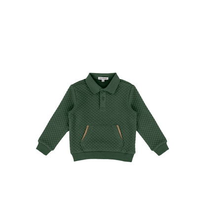 QUILTED POCKET POLO