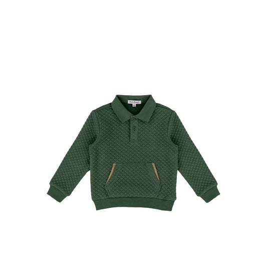 QUILTED POCKET POLO