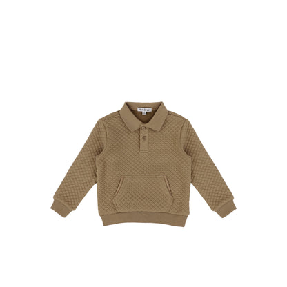 QUILTED POCKET POLO