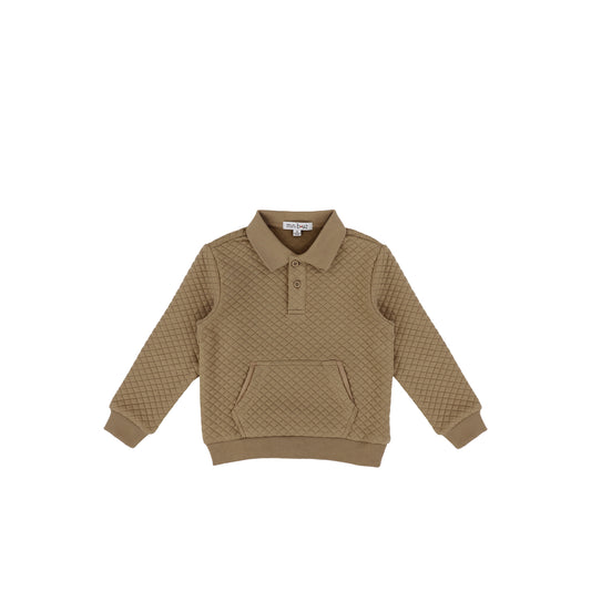 QUILTED POCKET POLO