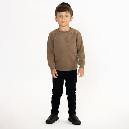 RAISED SEAM SWEATSHIRT