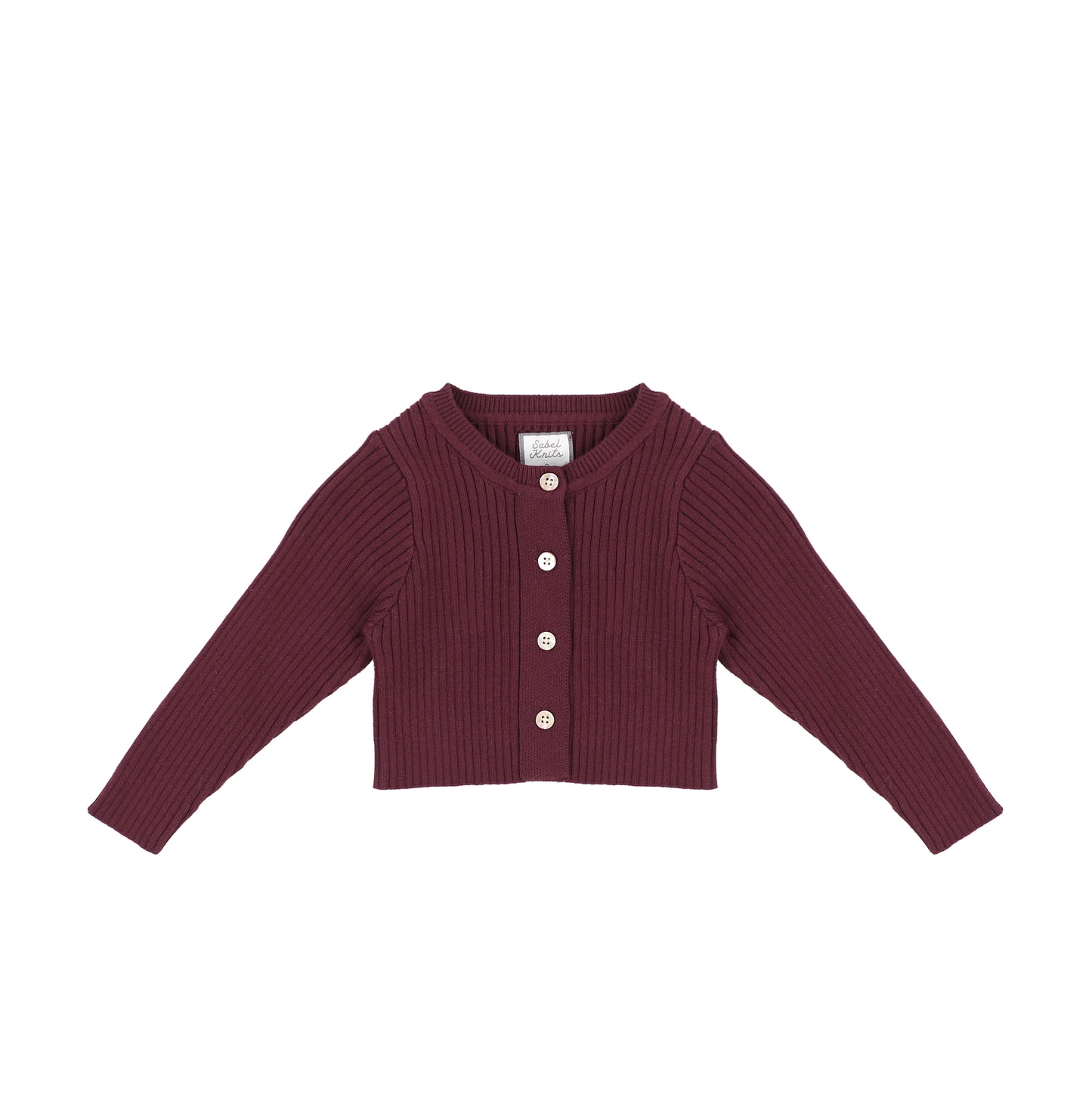 RIBBED CARDIGAN