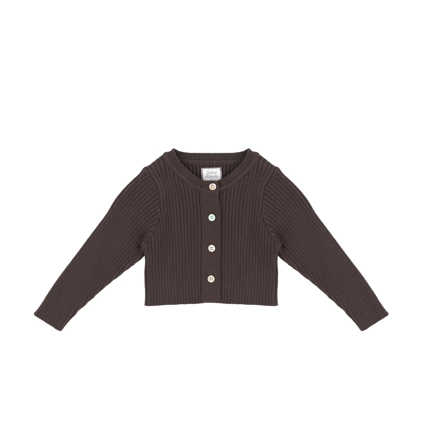 RIBBED CARDIGAN