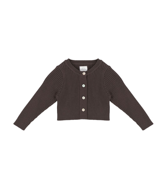 RIBBED CARDIGAN