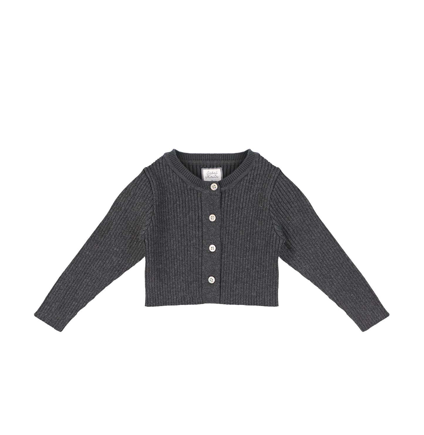 RIBBED CARDIGAN