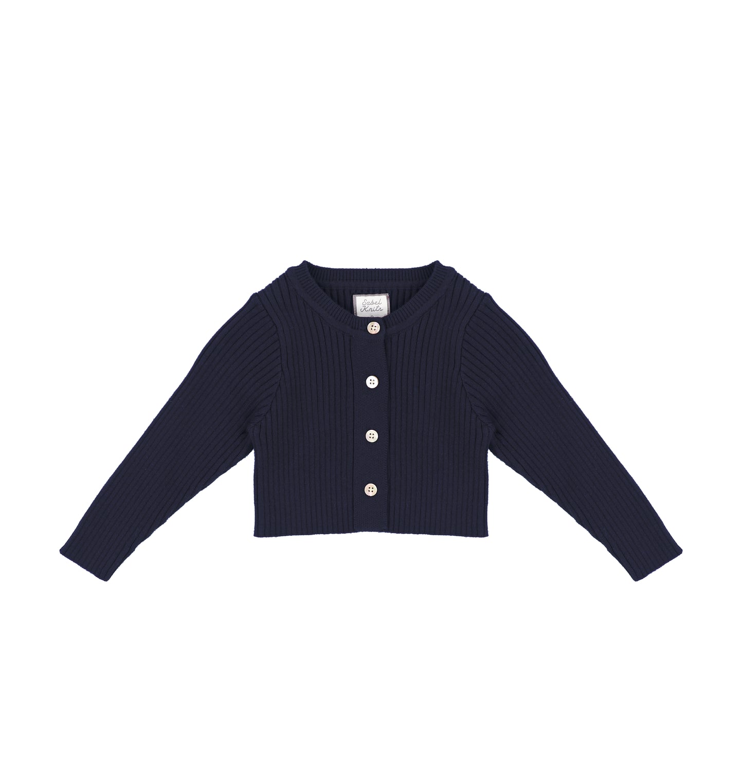 RIBBED CARDIGAN
