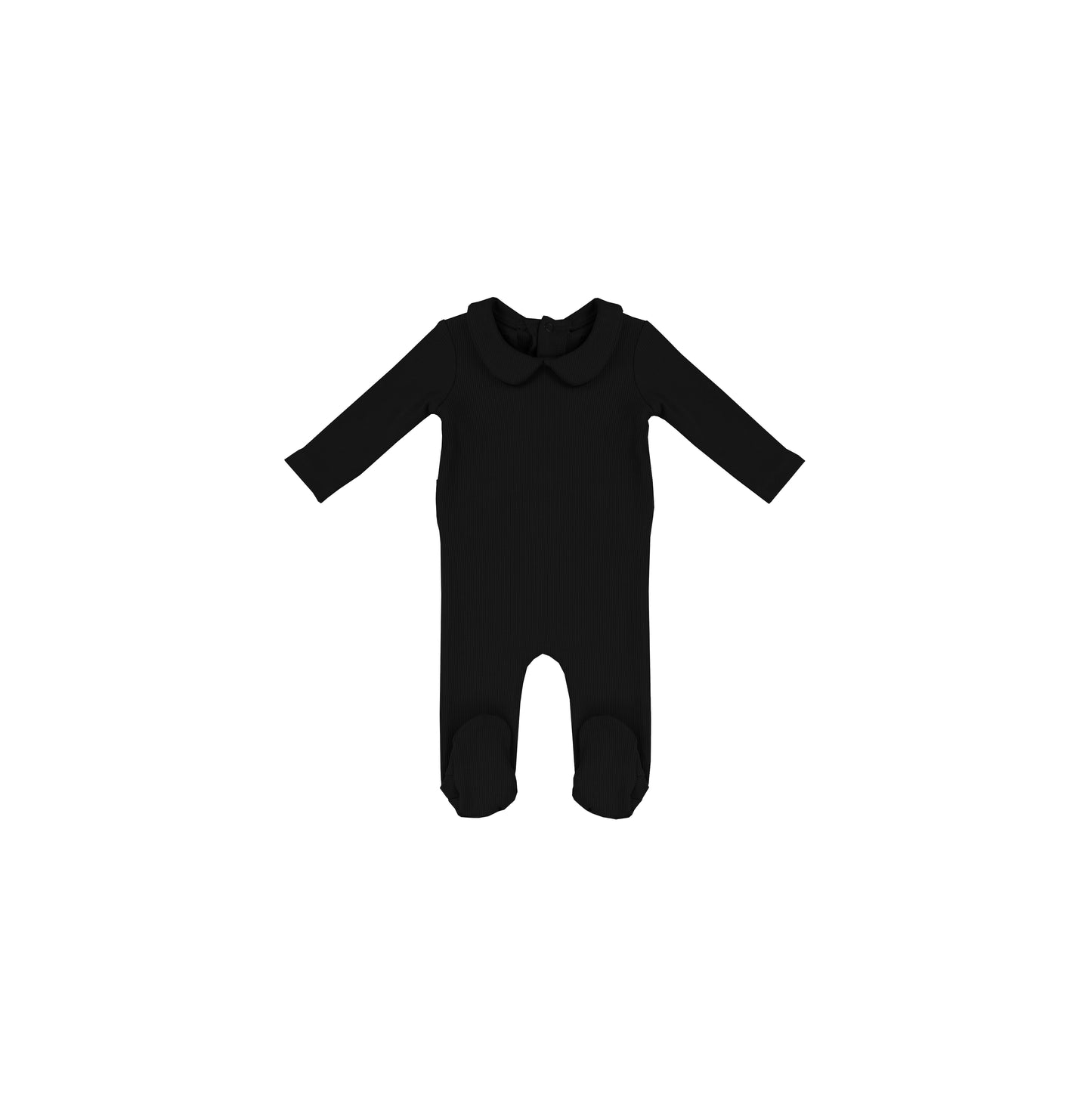 RIBBED COLLAR FOOTIE
