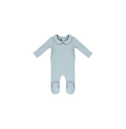 RIBBED COLLAR FOOTIE