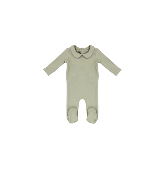 RIBBED COLLAR FOOTIE