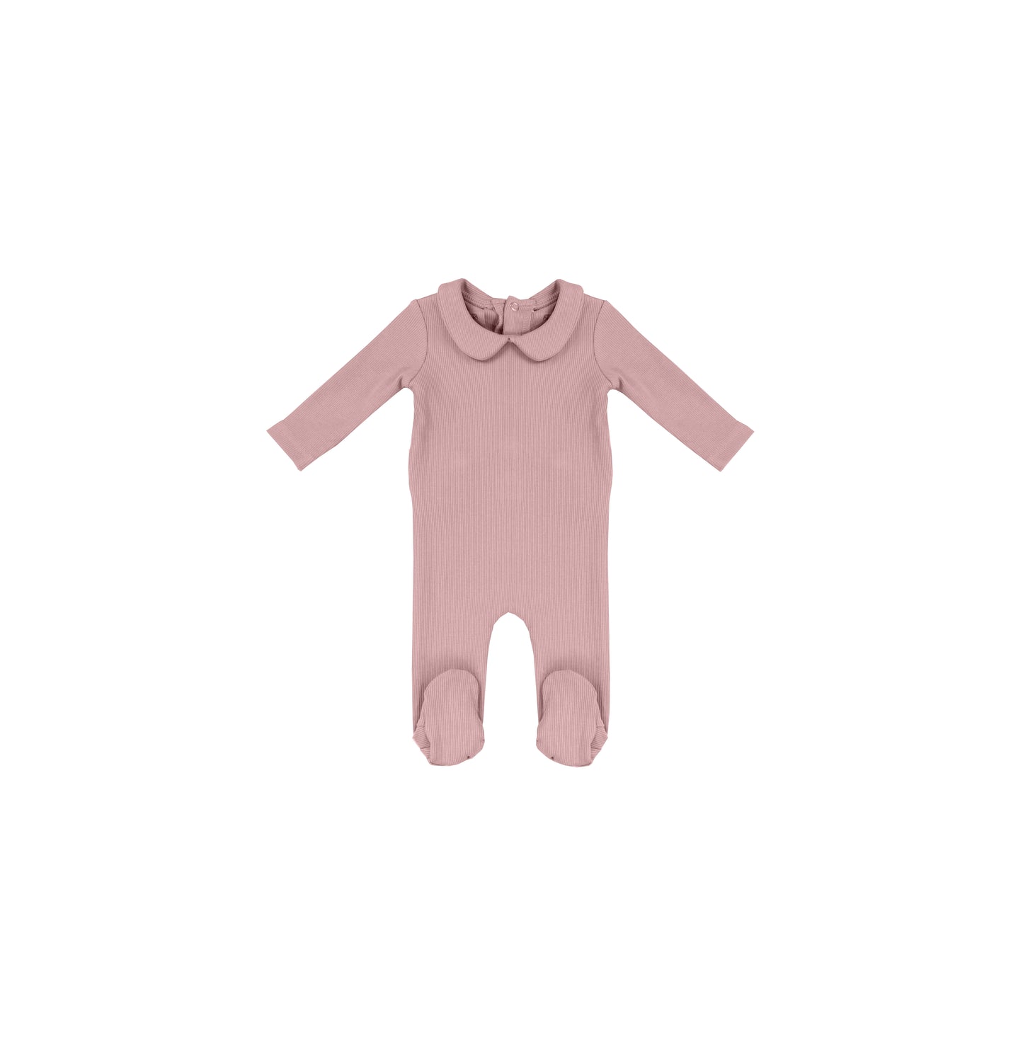 RIBBED COLLAR FOOTIE