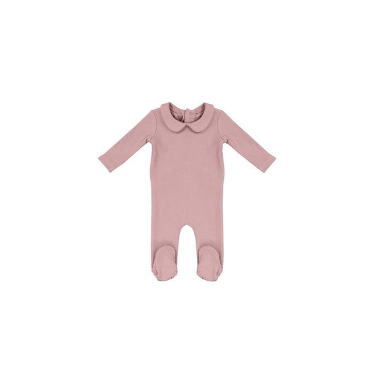 RIBBED COLLAR FOOTIE
