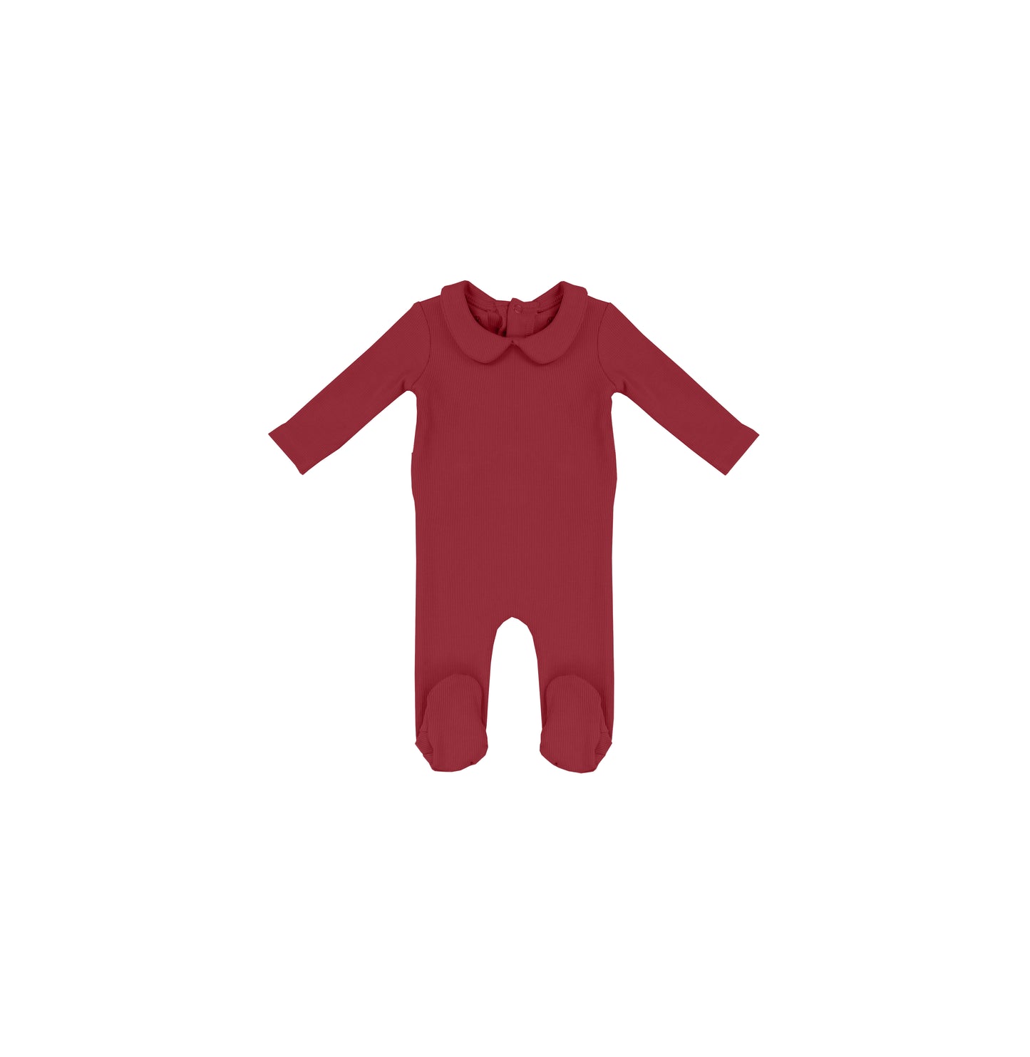 RIBBED COLLAR FOOTIE