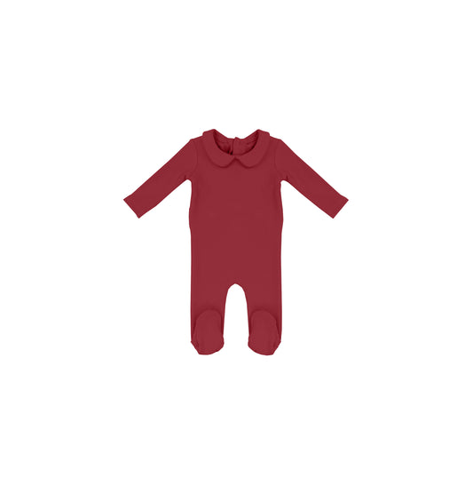 RIBBED COLLAR FOOTIE