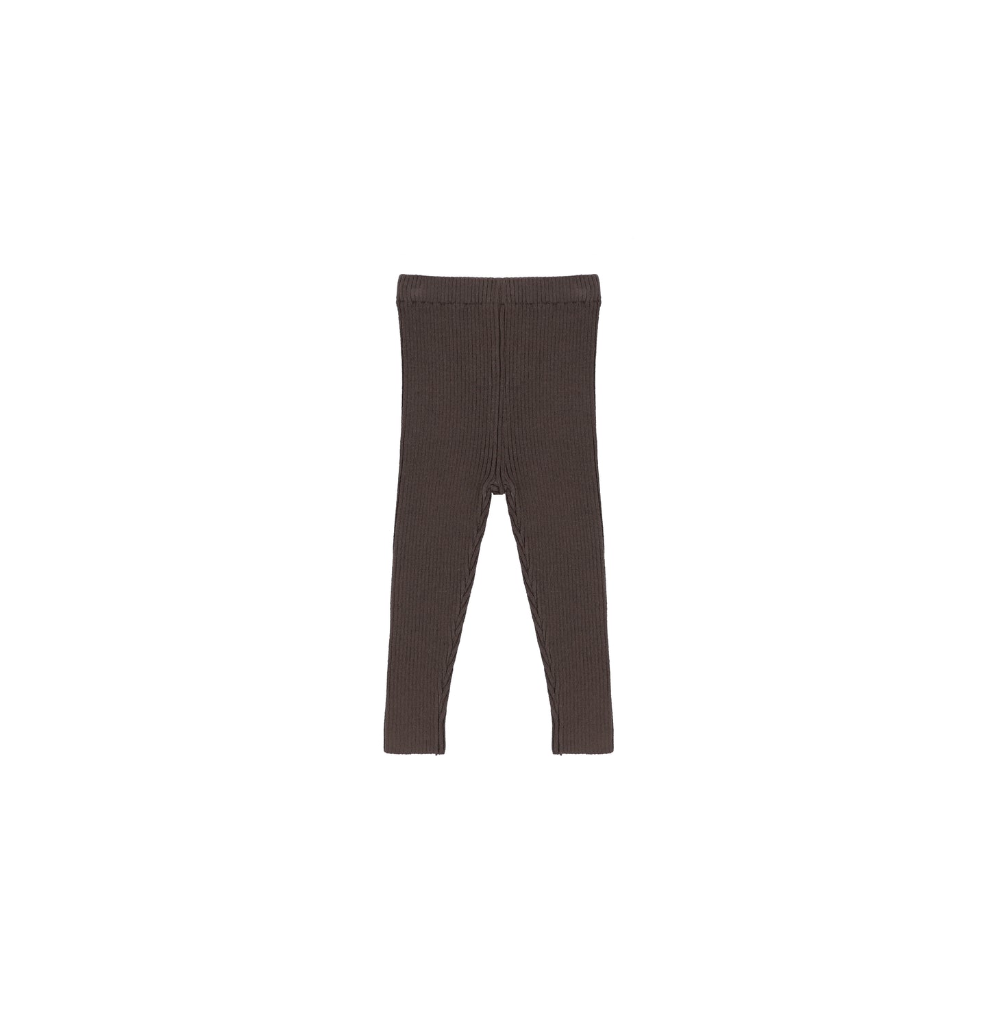RIBBED KNIT LEGGINGS