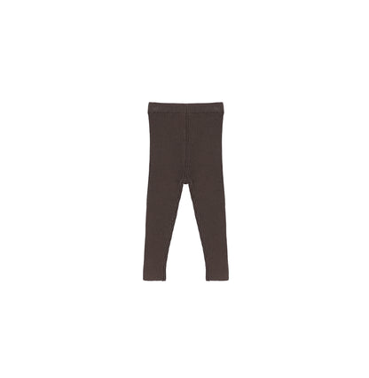 RIBBED KNIT LEGGINGS