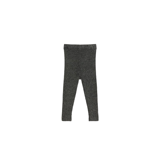 RIBBED KNIT LEGGINGS